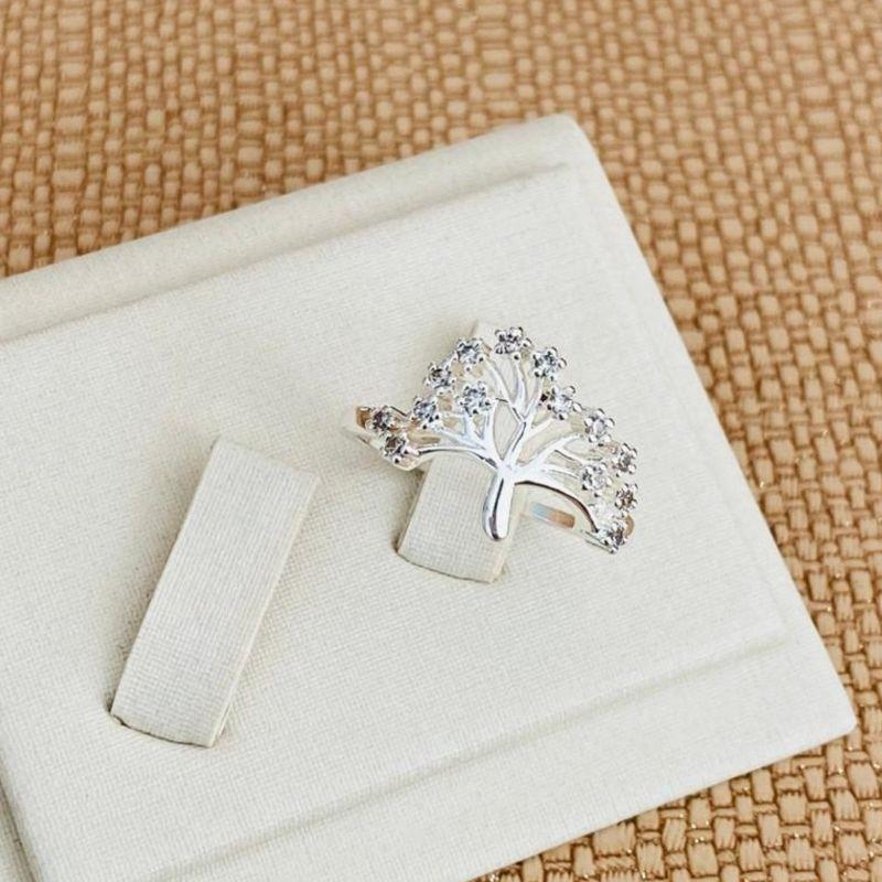 ANEL ARVORE DA VIDA ZIRCONIA