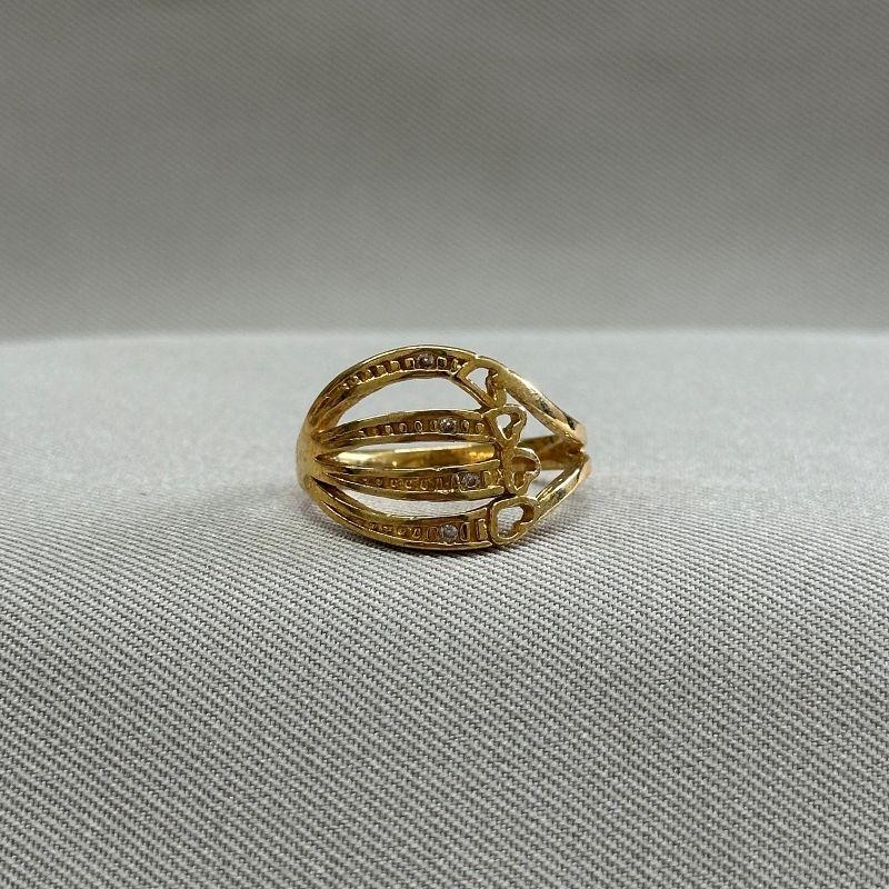 ANEL CORAÇÕES CRISTAL