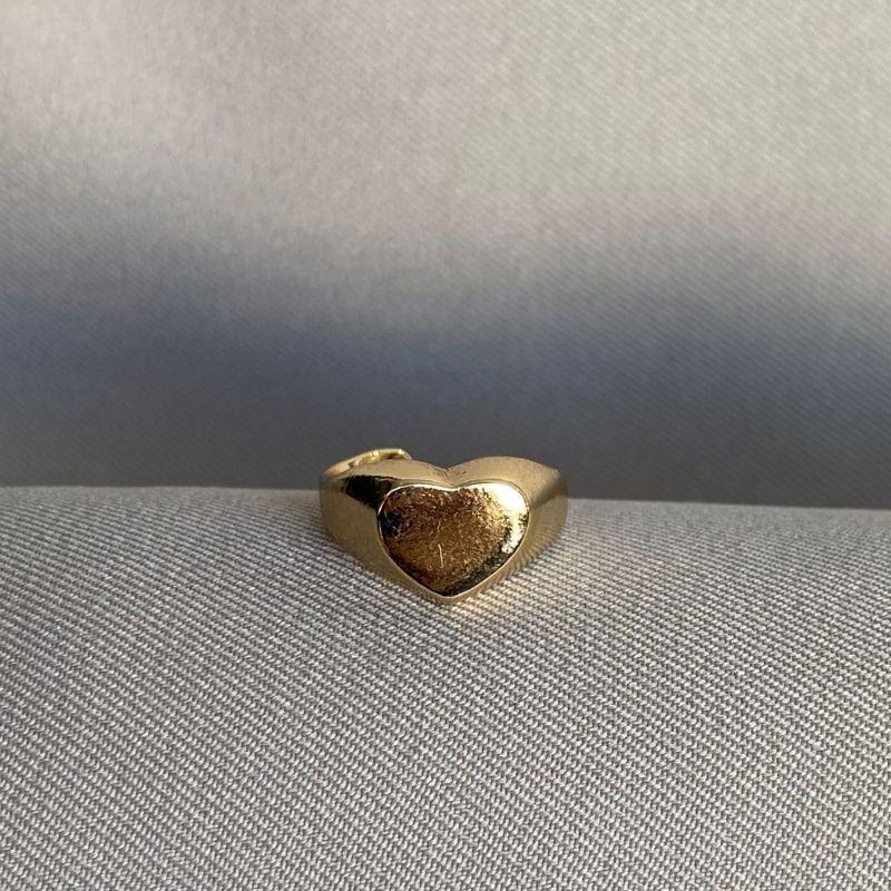 ANEL REGULAVEL CORAÇÃO LISO