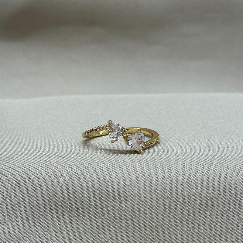 ANEL REGULAVEL CORAÇÃO ZIRCONIA