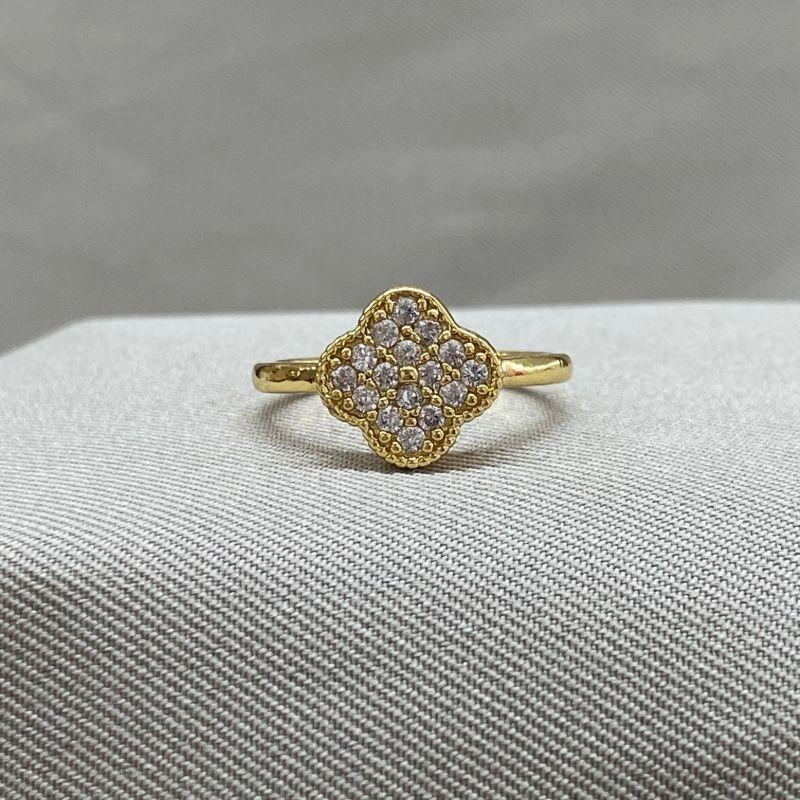 ANEL TREVO CRAVEJADO