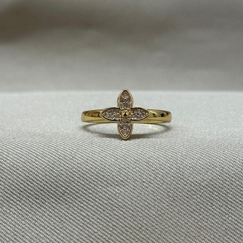 ANEL TREVO CRAVEJADO