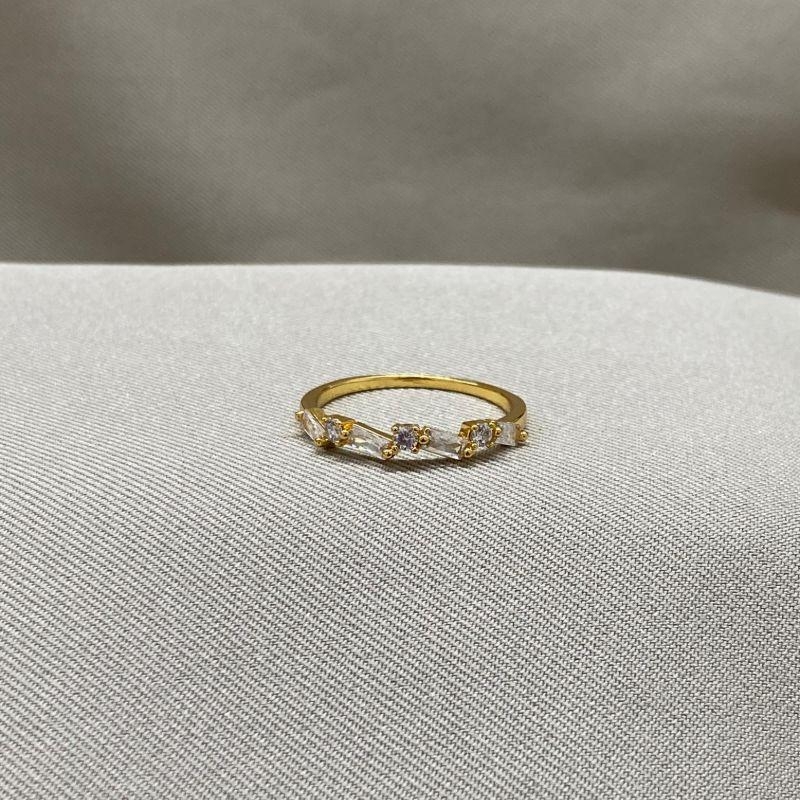 ANEL ZIRCONIA BAGUETE