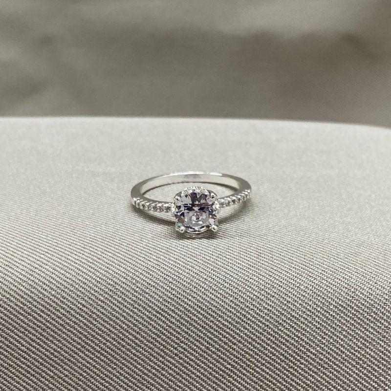 ANEL ZIRCONIA CRAVEJADO FOSCO