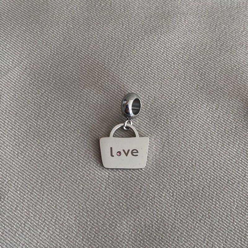BERLOQUE PENDURICALHO DE BOLSA LOVE