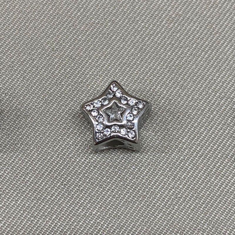 BERLOQUE SEPARADOR ESTRELA CRAVEJADA CRISTAL