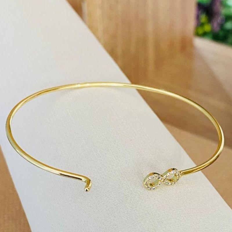 BRACELETE INFINITO CRAVEJADO