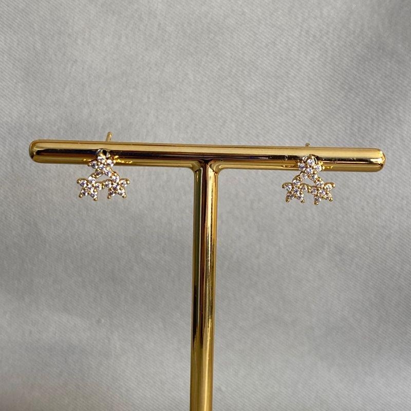 BRINCO 3 ESTRELAS CRAVEJADAS