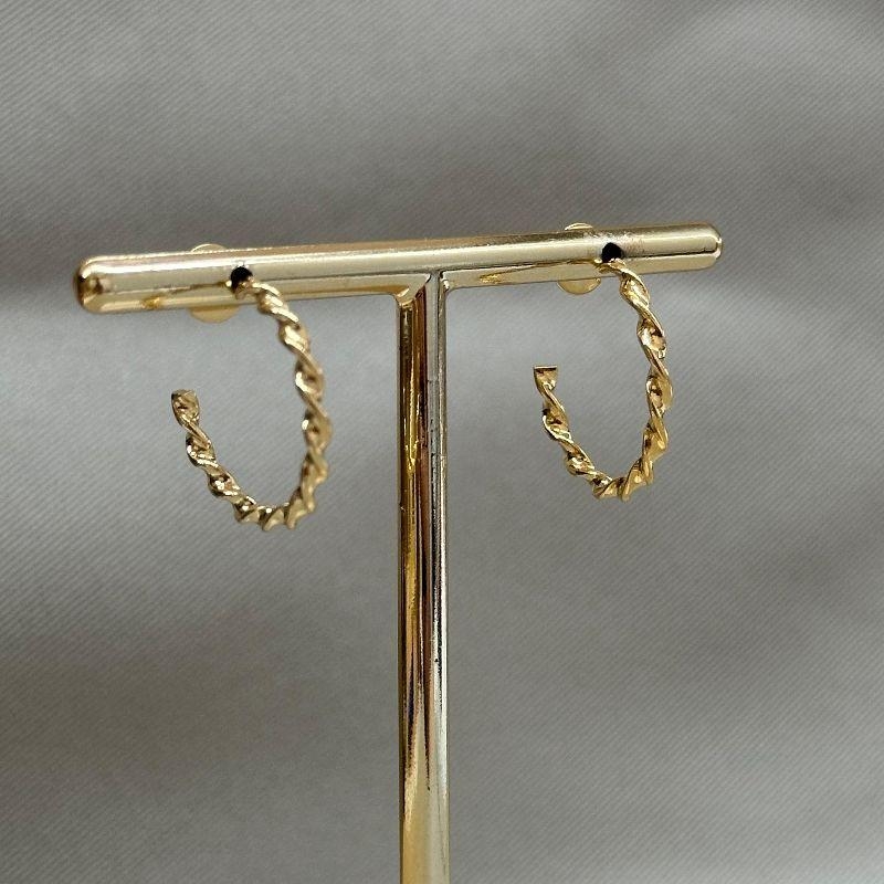 BRINCO ARGOLA 20MM FIO TORCIDO