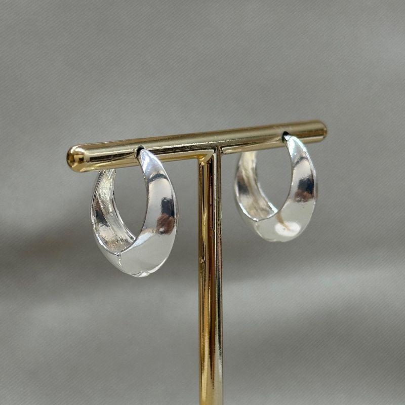 BRINCO ARGOLA CONCAVO 21MM