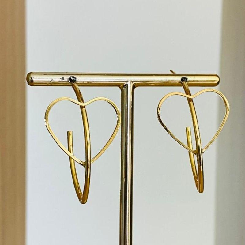 BRINCO ARGOLA CORAÇÃO