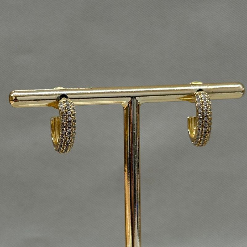 BRINCO ARGOLA CRAVEJADA