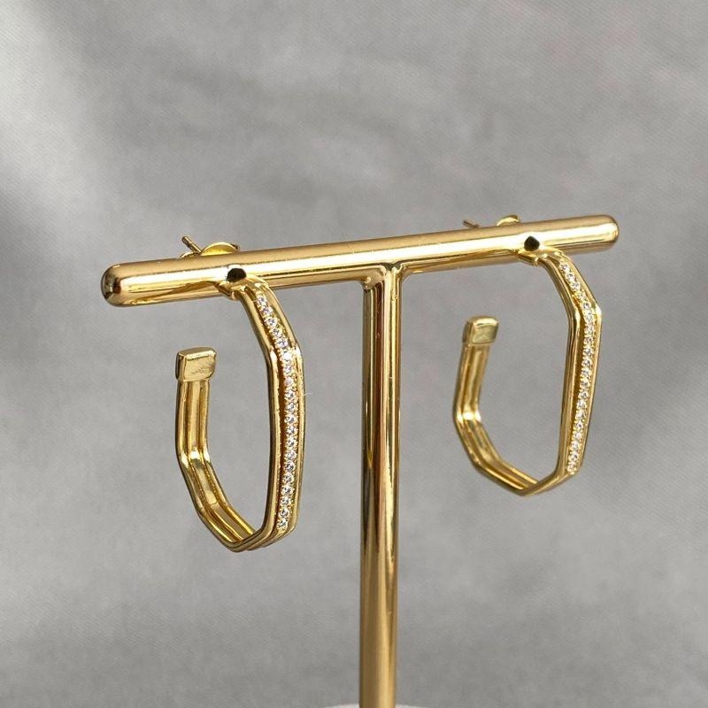 BRINCO ARGOLA CRAVEJADA