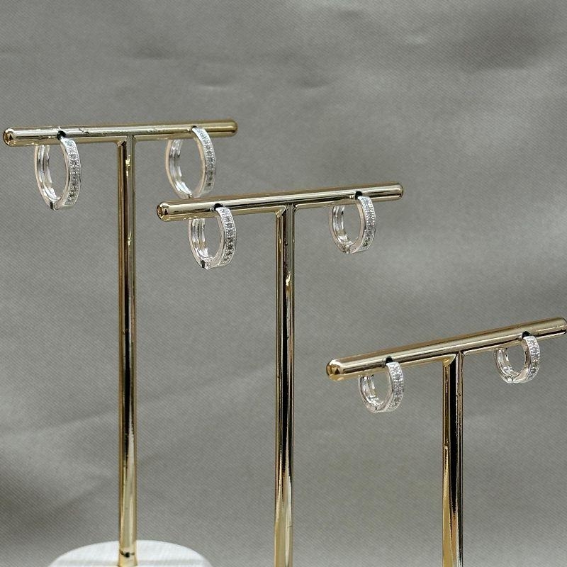 BRINCO ARGOLA CRAVEJADA