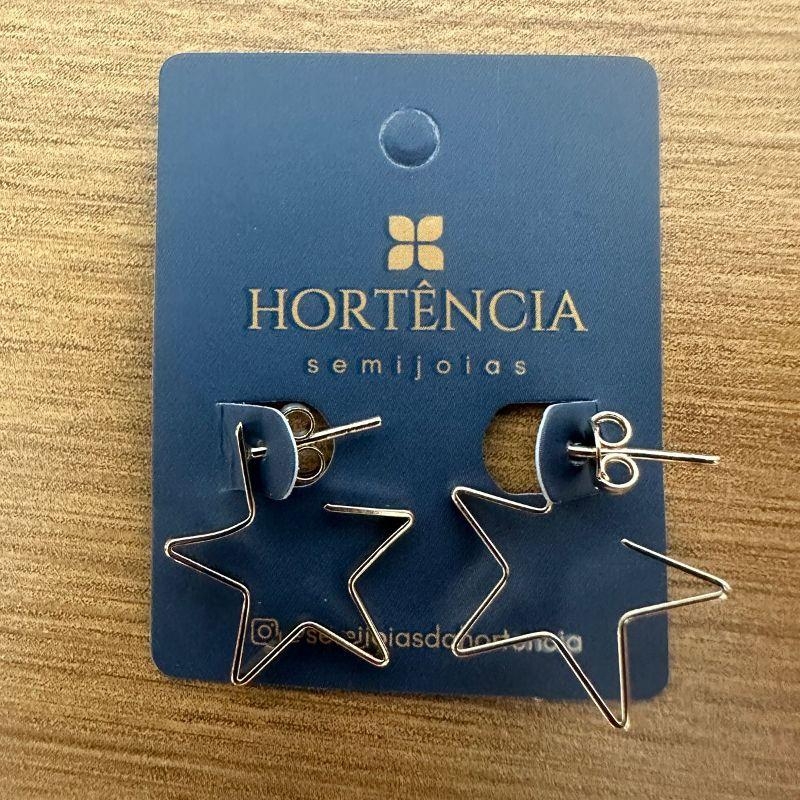 BRINCO ARGOLA ESTRELA P