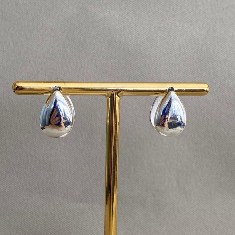 BRINCO ARGOLA GOTA LISA