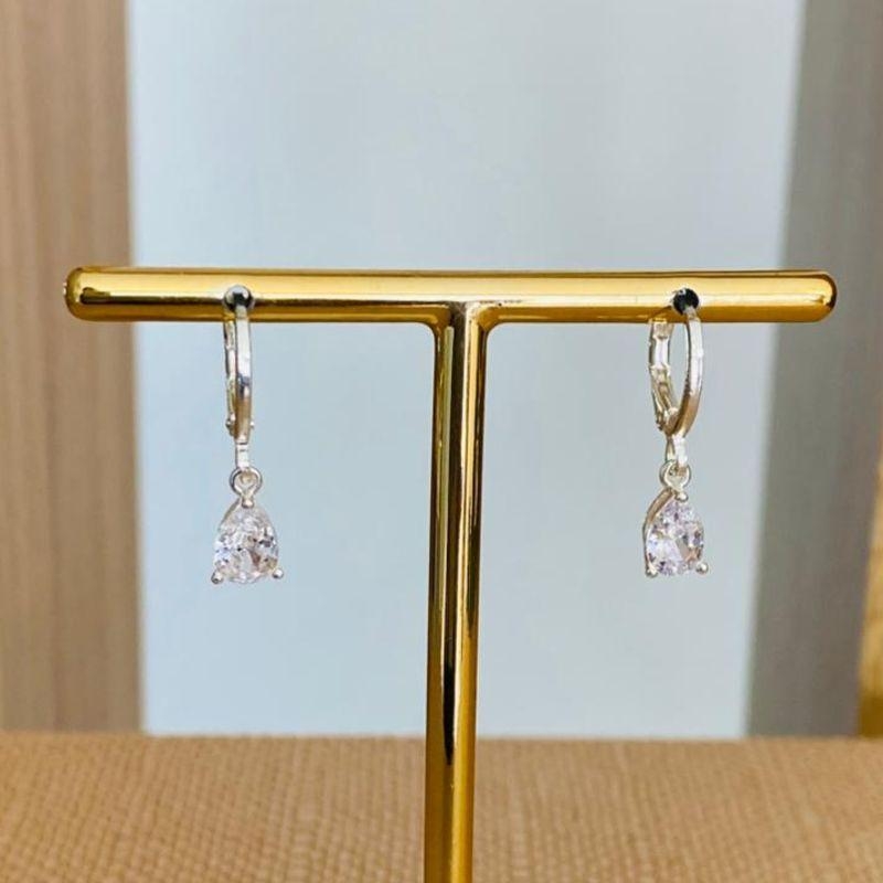 BRINCO ARGOLINHA ARTICULAVEL ROSA