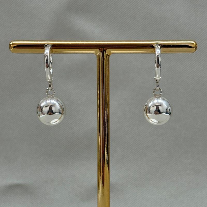 BRINCO ARGOLINHA BOLA LISA