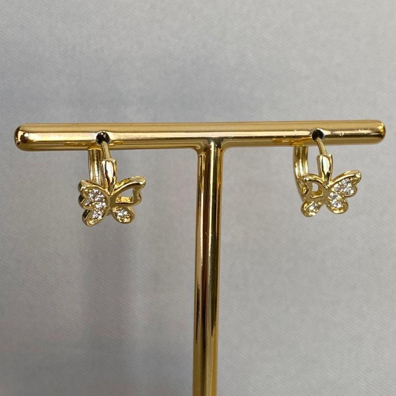 BRINCO ARGOLINHA BORBOLETA