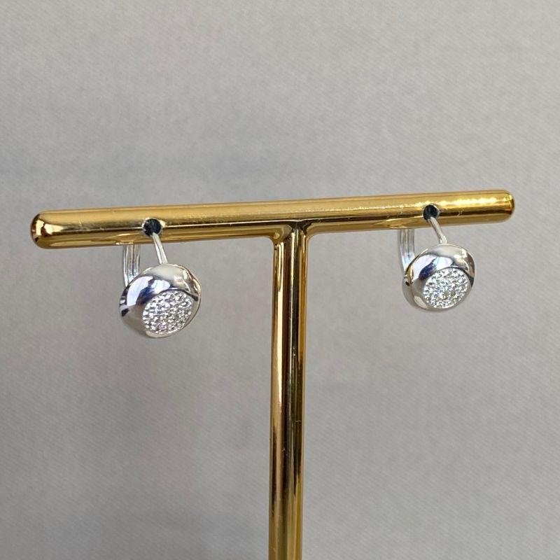 BRINCO ARGOLINHA COM CIRCULO CRAVEJADO