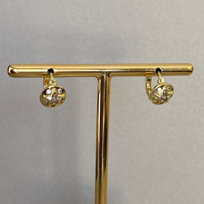 BRINCO ARGOLINHA COM ESTRELA