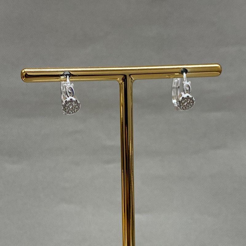 BRINCO ARGOLINHA COM ZIRCONIAS