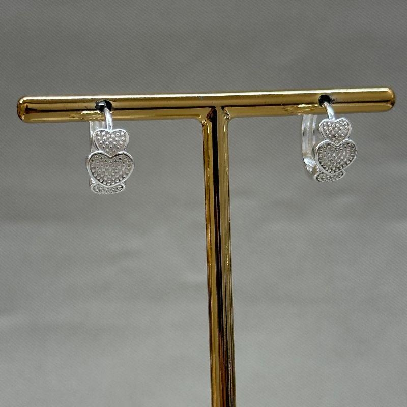 BRINCO ARGOLINHA CORAÇÕES