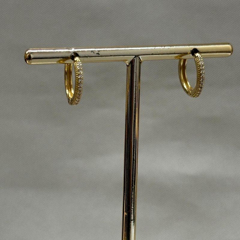 BRINCO ARGOLINHA CRAVEJADA