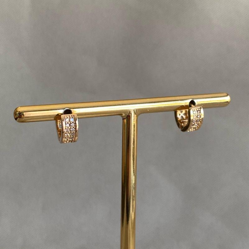 BRINCO ARGOLINHA CRAVEJADA