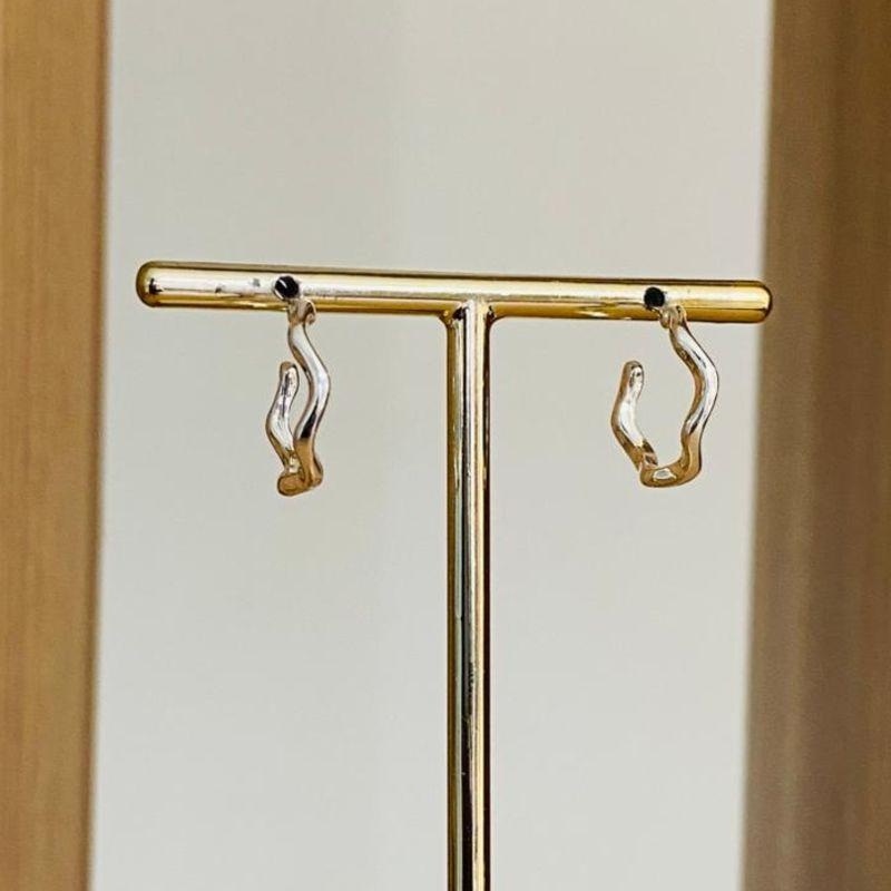 BRINCO ARGOLINHA ONDULADA G