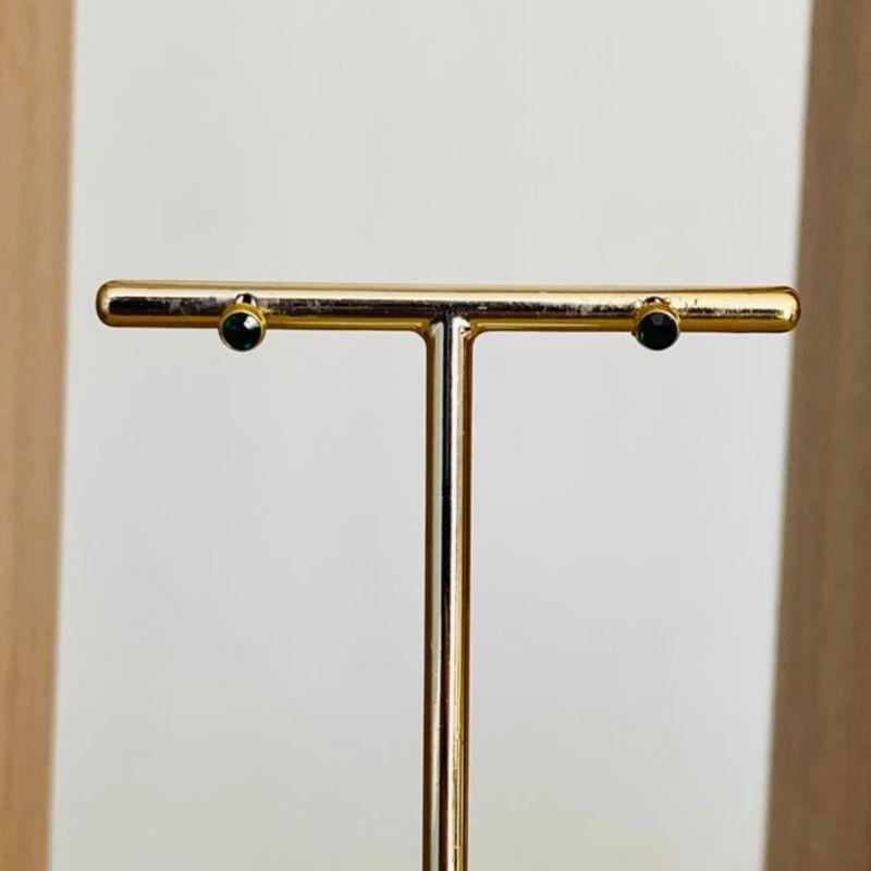 BRINCO BABY PEDRINHA VERDE