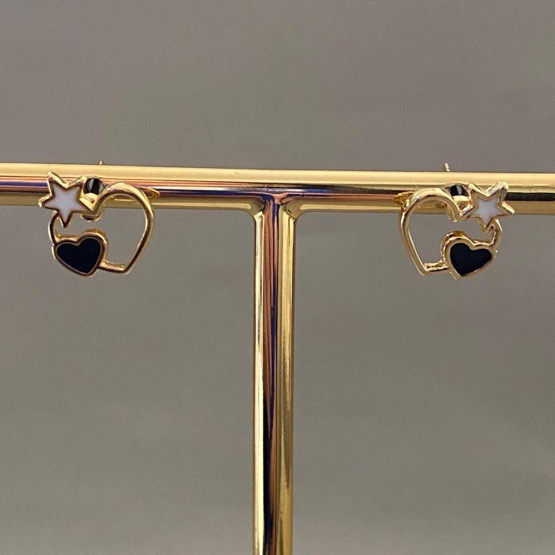 BRINCO CORAÇÃO COM ESTRELAS