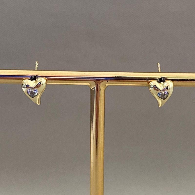 BRINCO CORAÇÃO COM ZIRCONIA