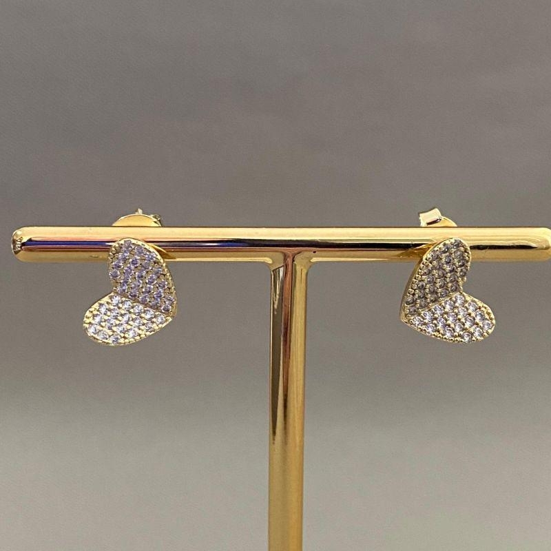 BRINCO CORAÇÃO CRAVEJADO