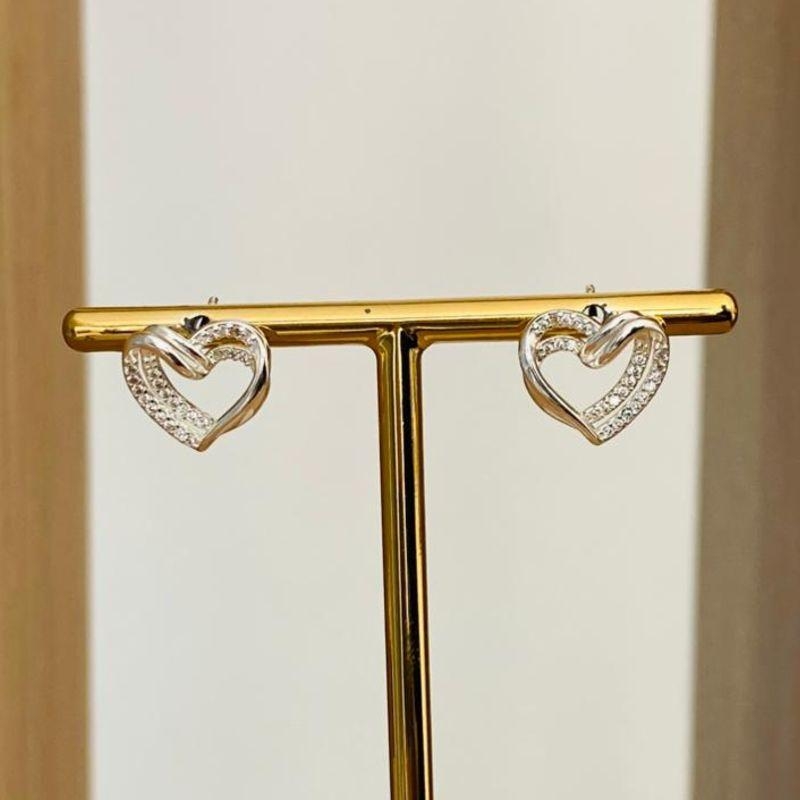 BRINCO CORAÇÃO CRAVEJADO