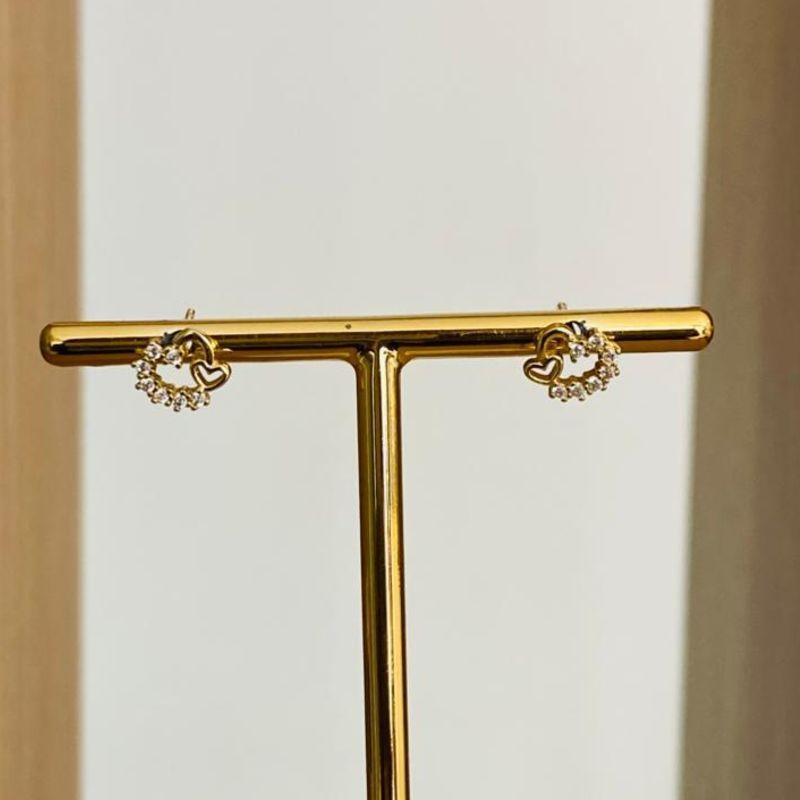 BRINCO CORAÇÃO CRAVEJADO