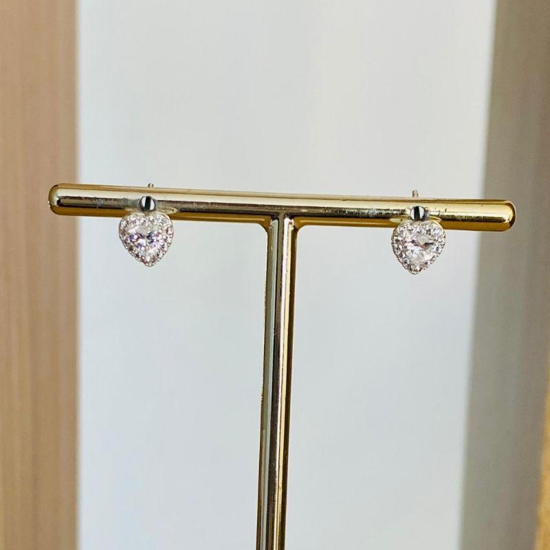 BRINCO CORAÇÃO CRISTAL CRAVEJADO