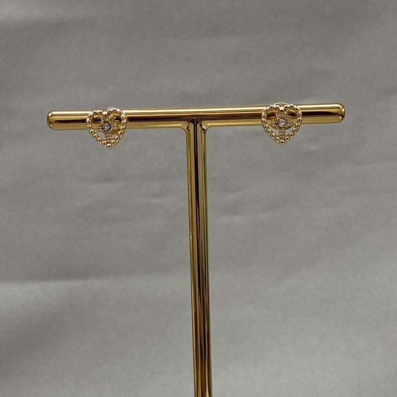 BRINCO CORAÇÃO/CRUZ ZIRCONIA