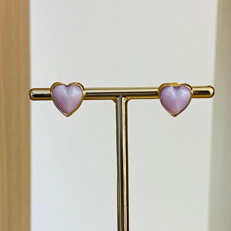 BRINCO CORAÇÃO LILAS