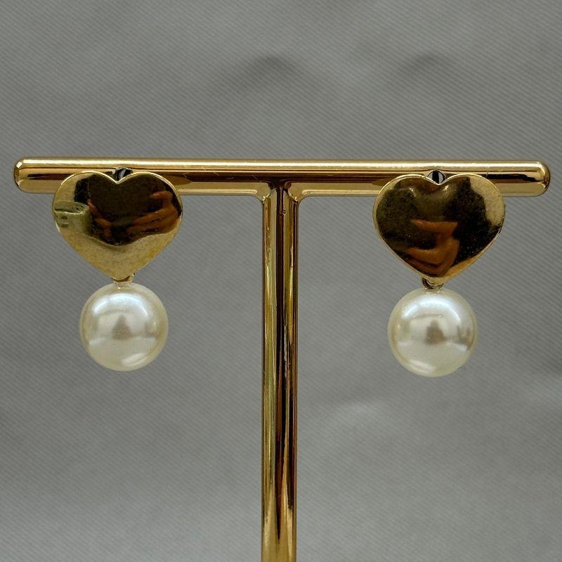 BRINCO CORAÇÃO PEROLA