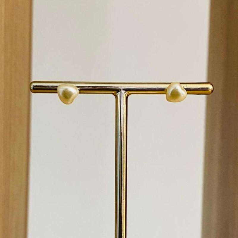 BRINCO CORAÇÃO PEROLA M