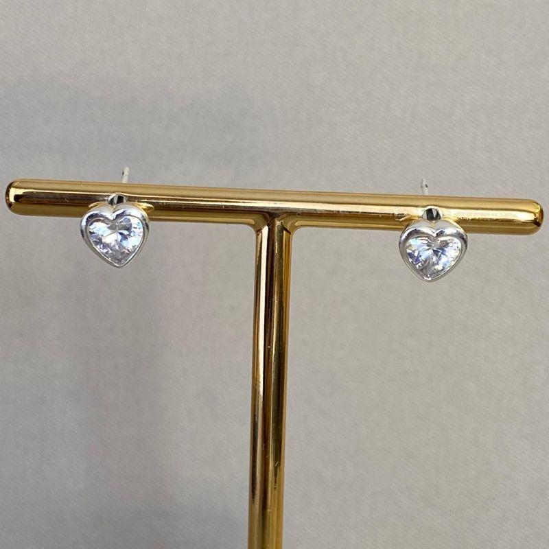 BRINCO CORAÇÃO ZIRCONIA P