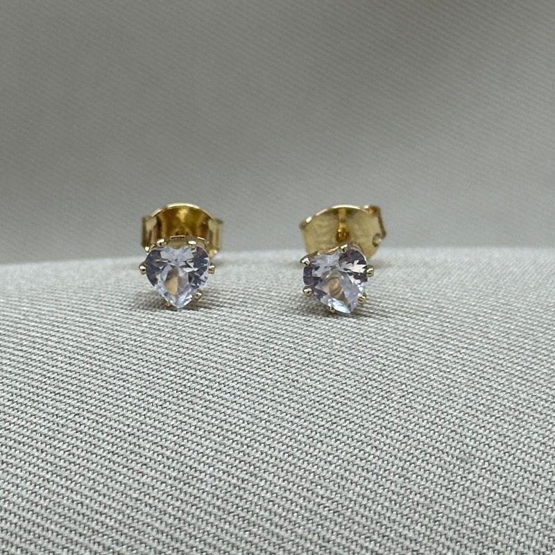 BRINCO CORAÇÃO ZIRCONIA P