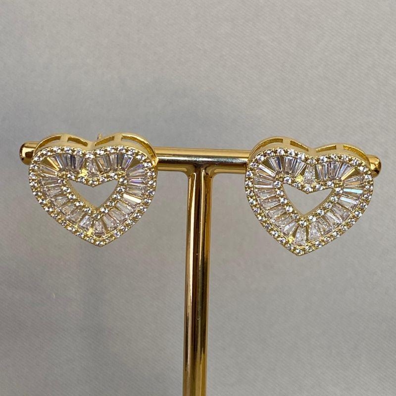 BRINCO CORAÇÃO ZIRCÔNIA TRABALHADA