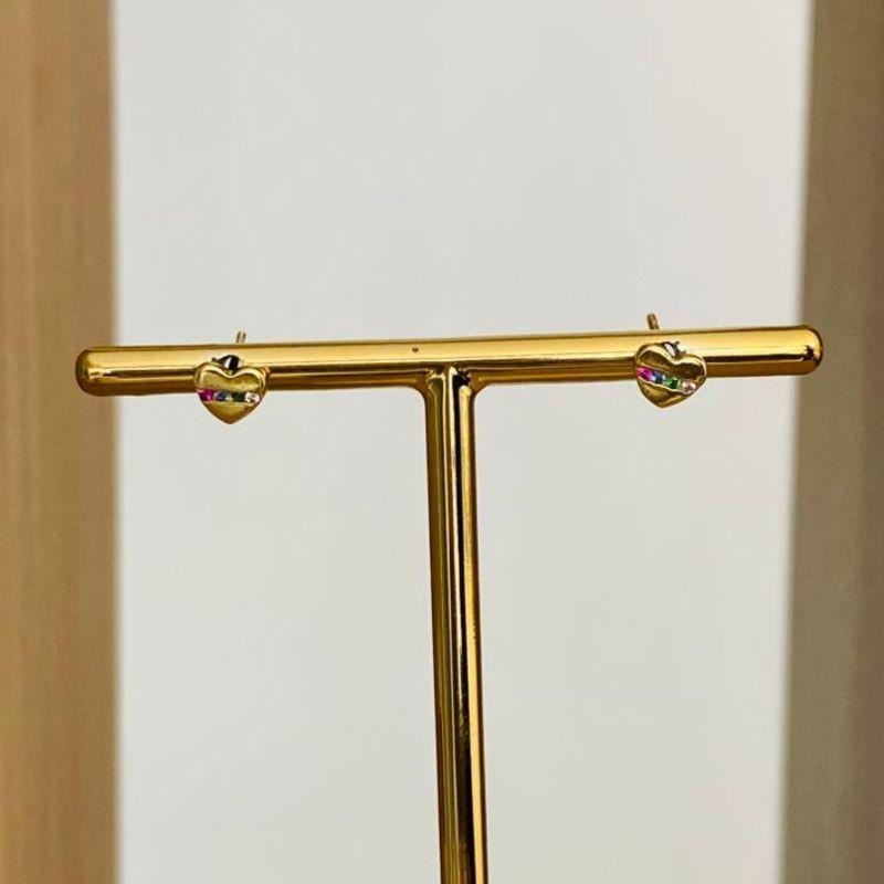 BRINCO CORAÇÃOZINHO COLORIDO