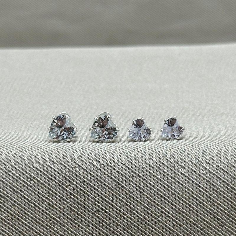 BRINCO DUPLA CORAÇÃO ZIRCONIA