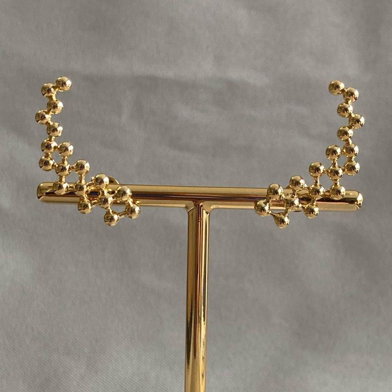 BRINCO EAR CUFF BOLINHAS