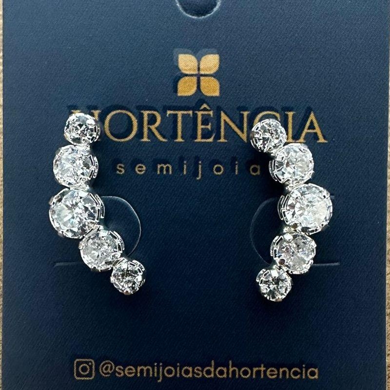 BRINCO EAR CUFF ZIRCONIAS