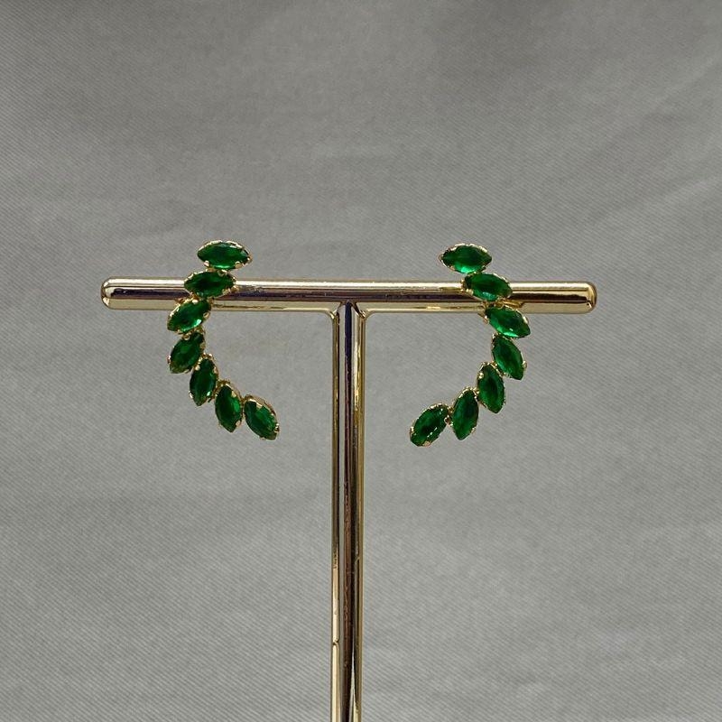 BRINCO EARCUFF ZIRCONIAS