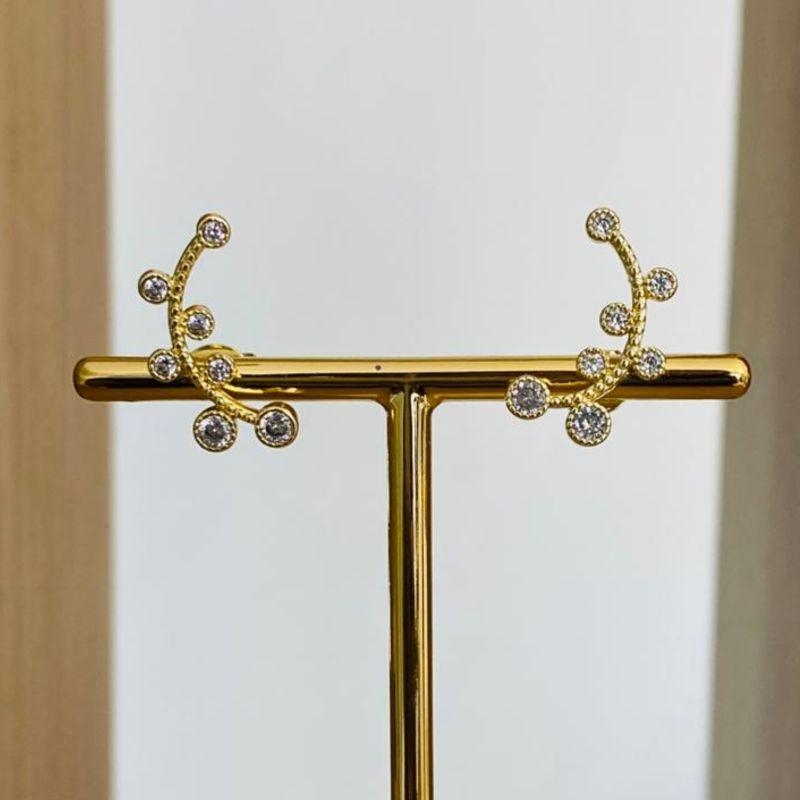 BRINCO EARCUFF ZIRCONIAS